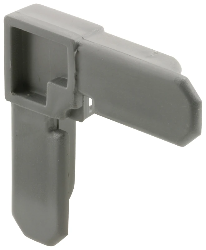 Screen Frame Corners, Gray Nylon, 3/4 x 5/16 In., 4-Pk.