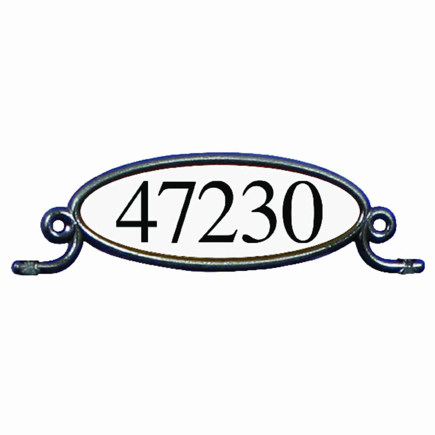 Reflective Address Number Plaque - Model Mbplaq0b6am