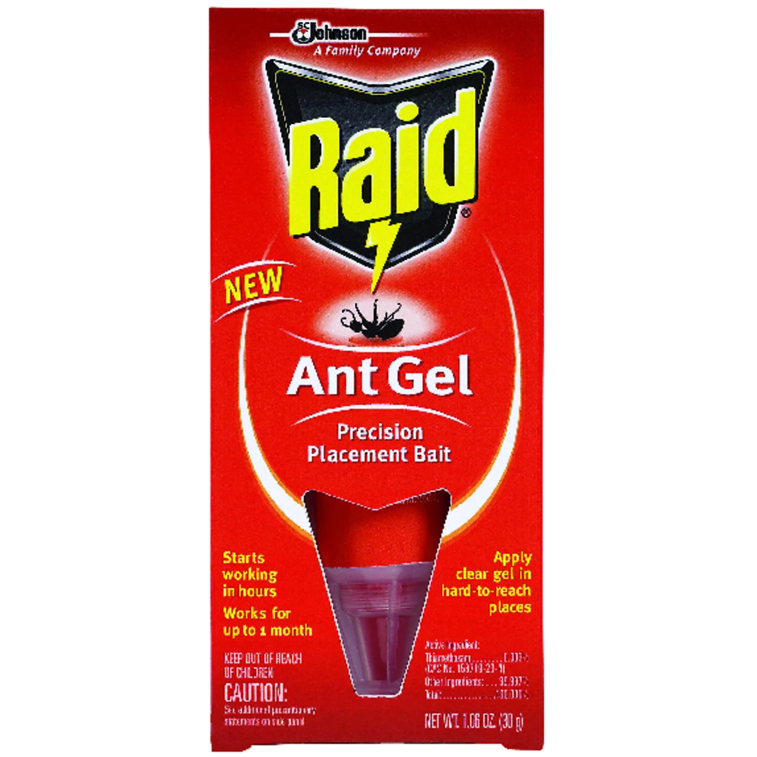 Ant Gel 1.06 Oz - Effective Ant Killer For Indoor Use