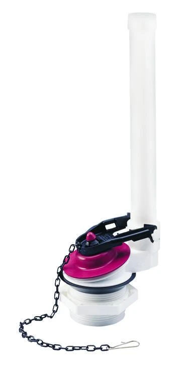 Universal Toilet Flush Valve 2 In. Black Plastic Model 507ap7