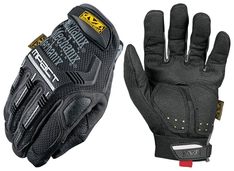 High Performance M PACT Work Gloves for Men, Extra Large Size 11, Black and Gray