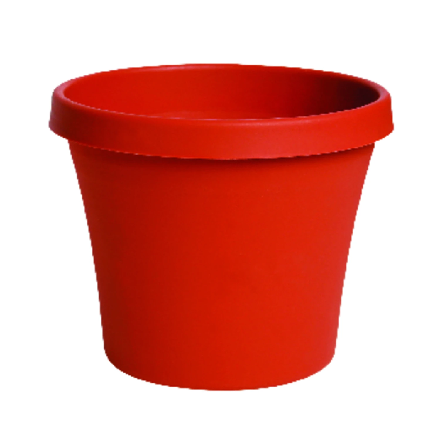 6 In. Dia. Terracotta Poly Classic Flower Pot - Durable Resin Planter