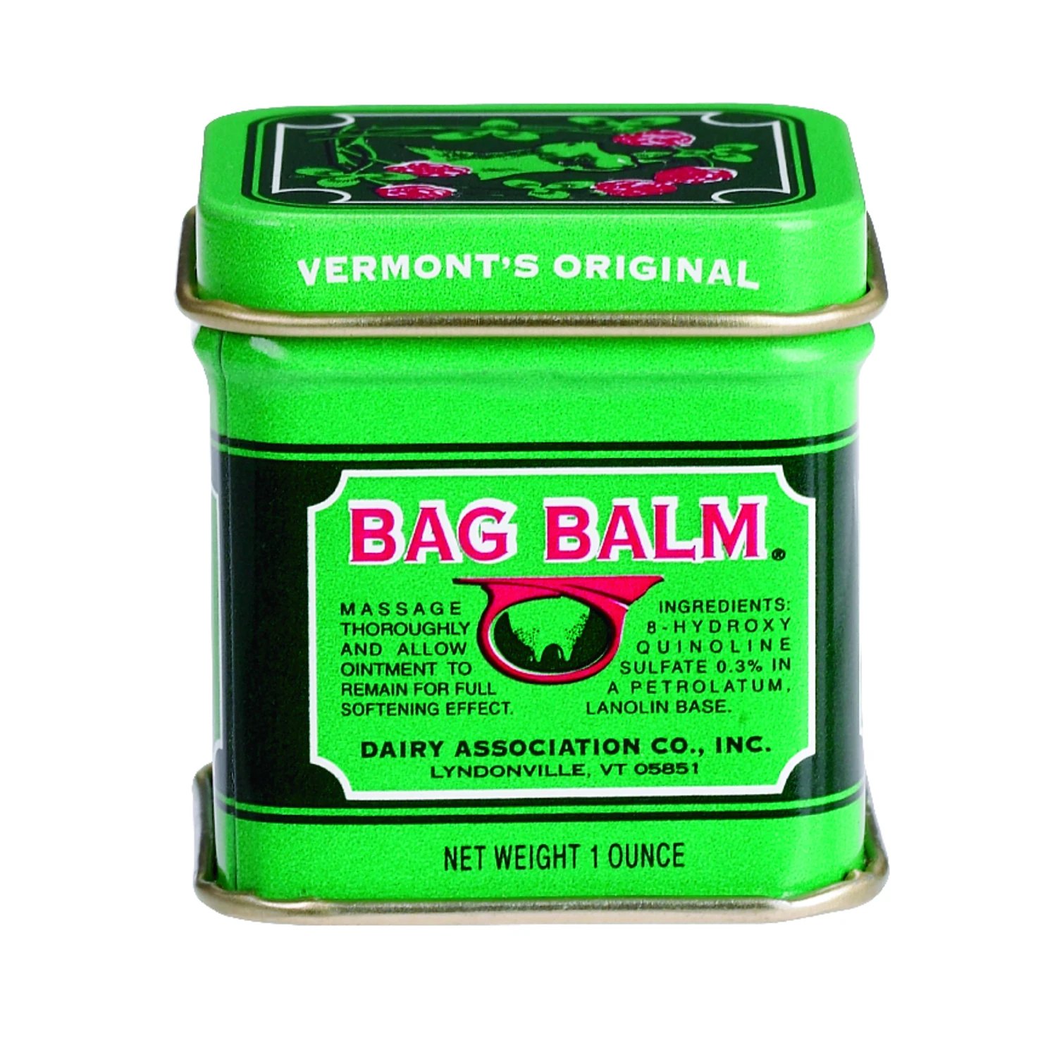 Skin Moisturizing Balm in 1 Ounce Tin Container for Hydration and Protection