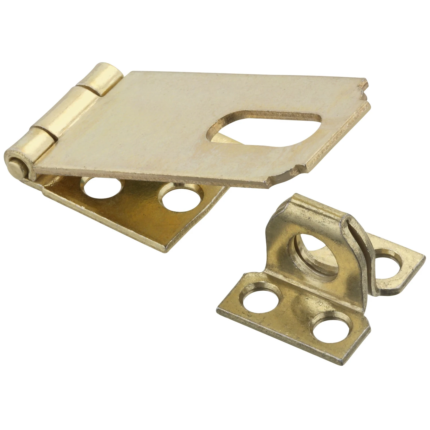 2-1/2 In. Dull Brass Safety Hasp