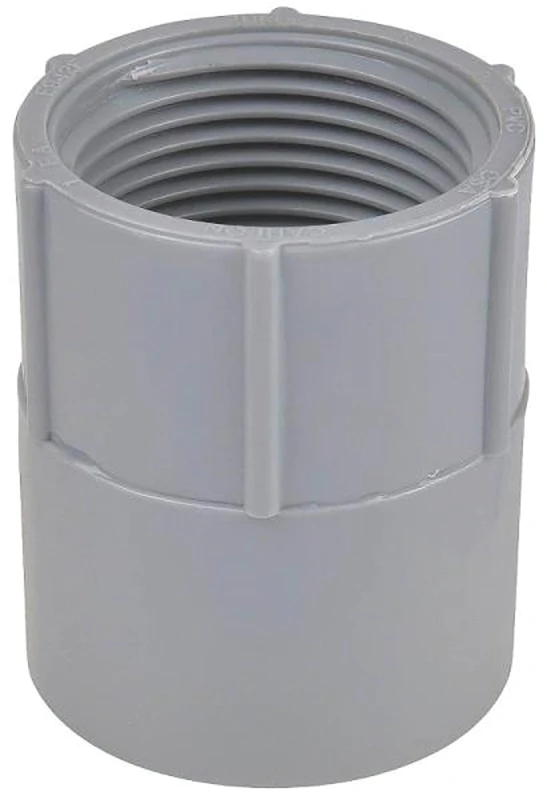 1-1/4 In. Female Threaded & Socket Pvc Conduit Adapter E942gr