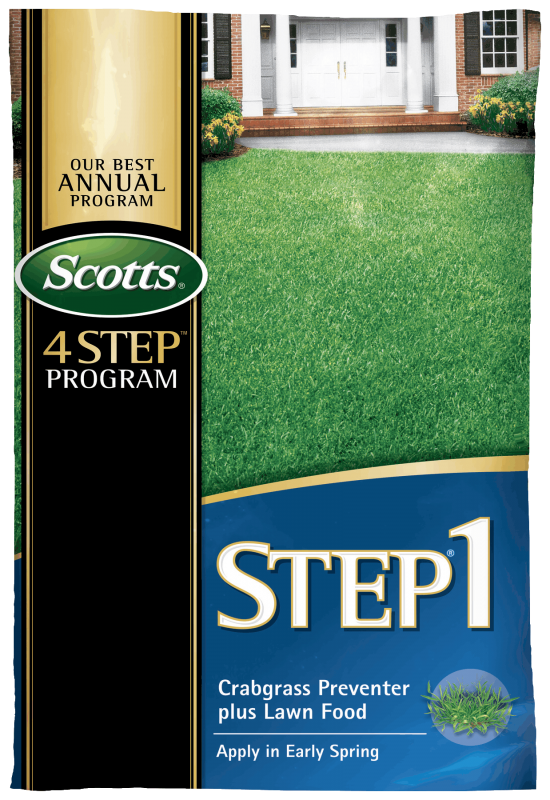 Step 1 Crabgrass Preventer Plus Lawn Food 13.46 Lb. 5000 Sq. Ft. Coverage