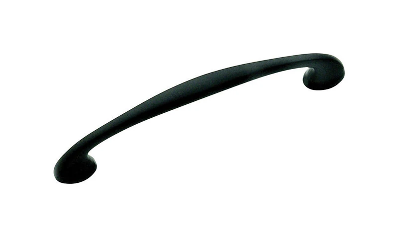 Amerock Everyday Heritage 3.75 In. Matte Black Cabinet Drawer Pull