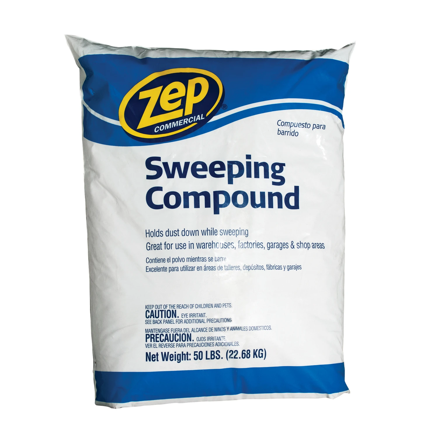 Commercial Sweeping Compound 50 Pound Bag for Industrial and Warehouse Floor Cleaning