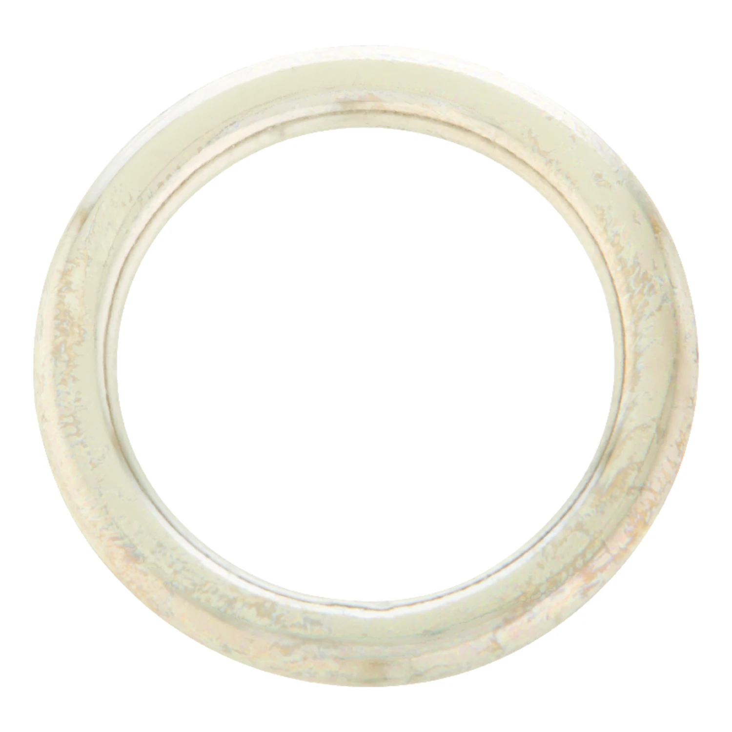 1 In. Nickel-plated Welded Metal Ring, 200 Lb Load Limit, Model T7665012