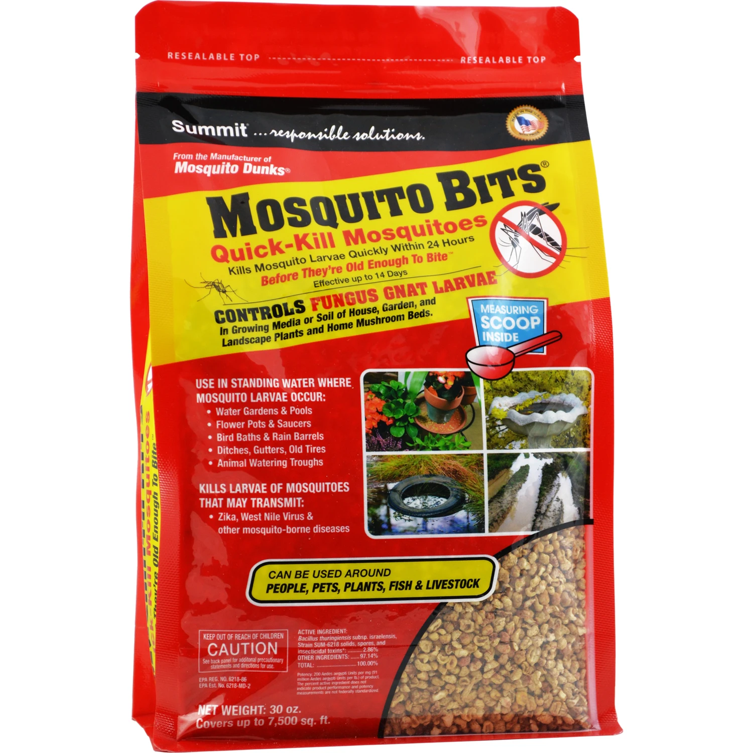 30.5 Oz. Ready To Use Granules Mosquito Killer - Model 117-6