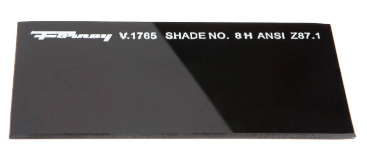 Replacement Gas Welding Lens Shade Number Eight for Protective Welding Helmets