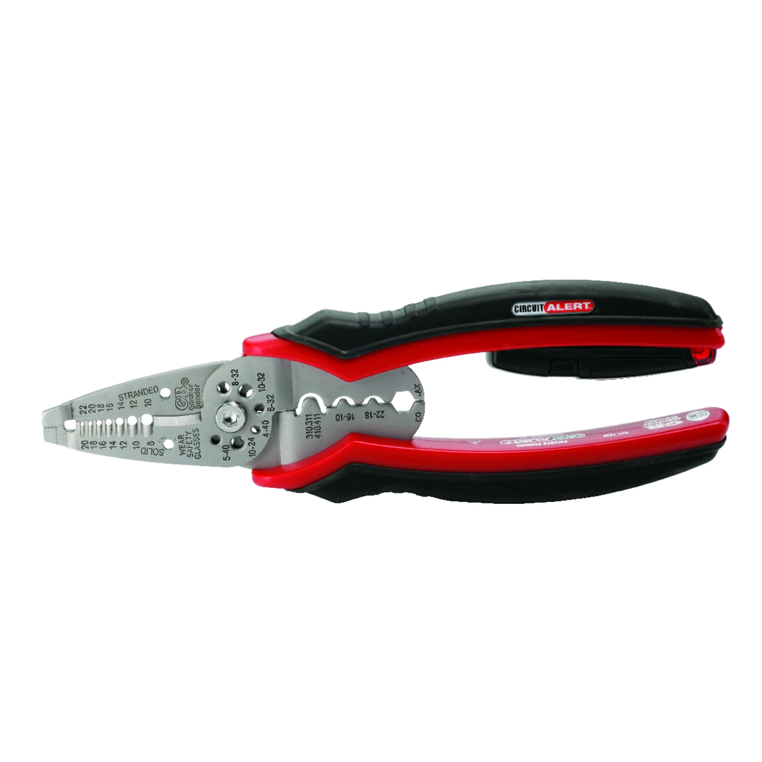 Circuit Alert Voltage Sensing Wire Stripper and Crimper Tool