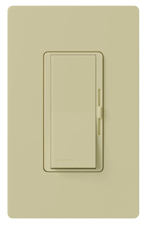 Diva Single-Pole/3-Way Dimmer Switch, 150-Watt, Ivory