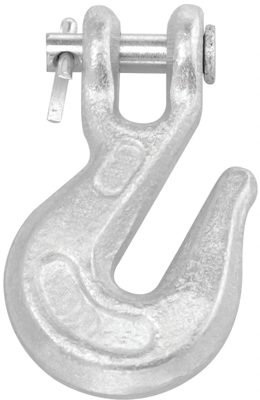 1/2 In. Grade 43 Clevis Grab Hook, 9200 Lb Working Load Limit