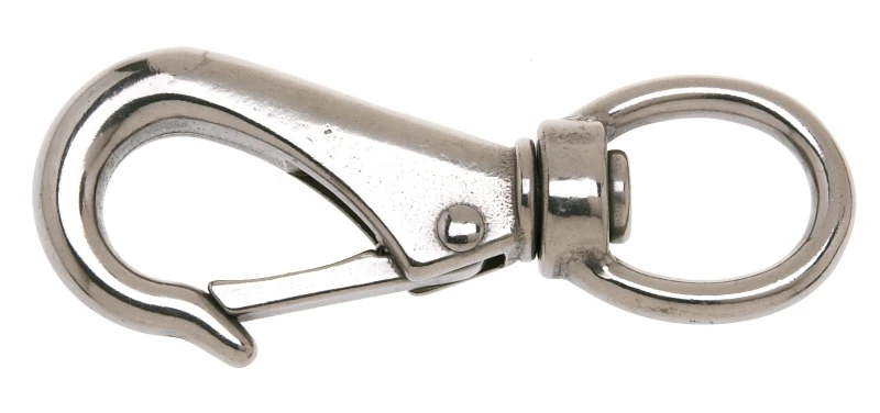 Round Eye Swivel Quick Snap, 5/8 Inch Size, Durable Metal Construction