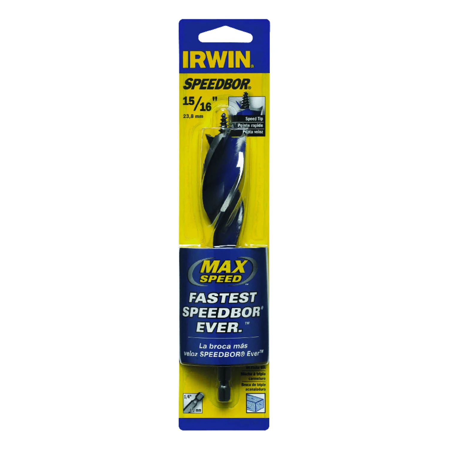 3041018 15/16 In. X 6 In. Carbon Steel Auger Boring Bit