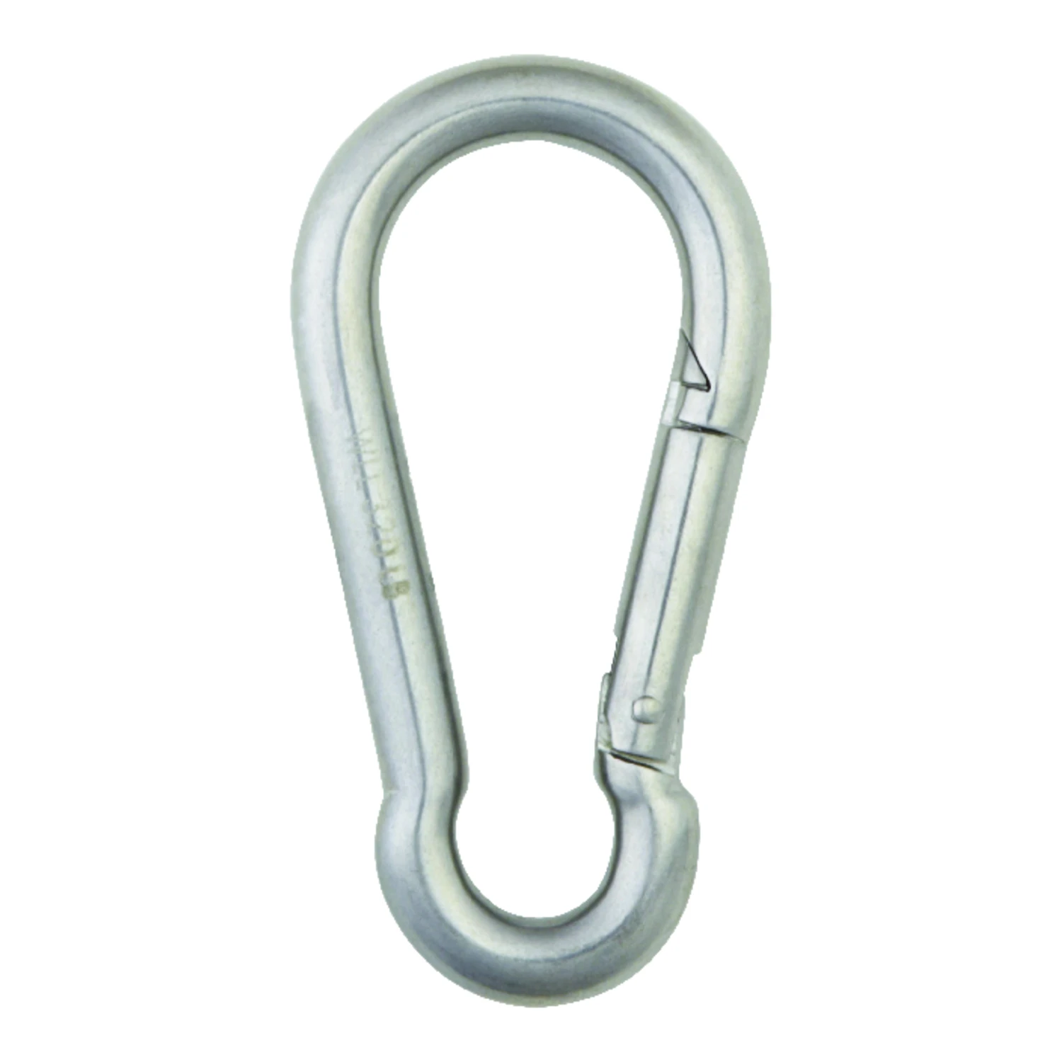 7/16 In. Polished Stainless Steel Spring Snap Link, 320 Lb Load Capacity
