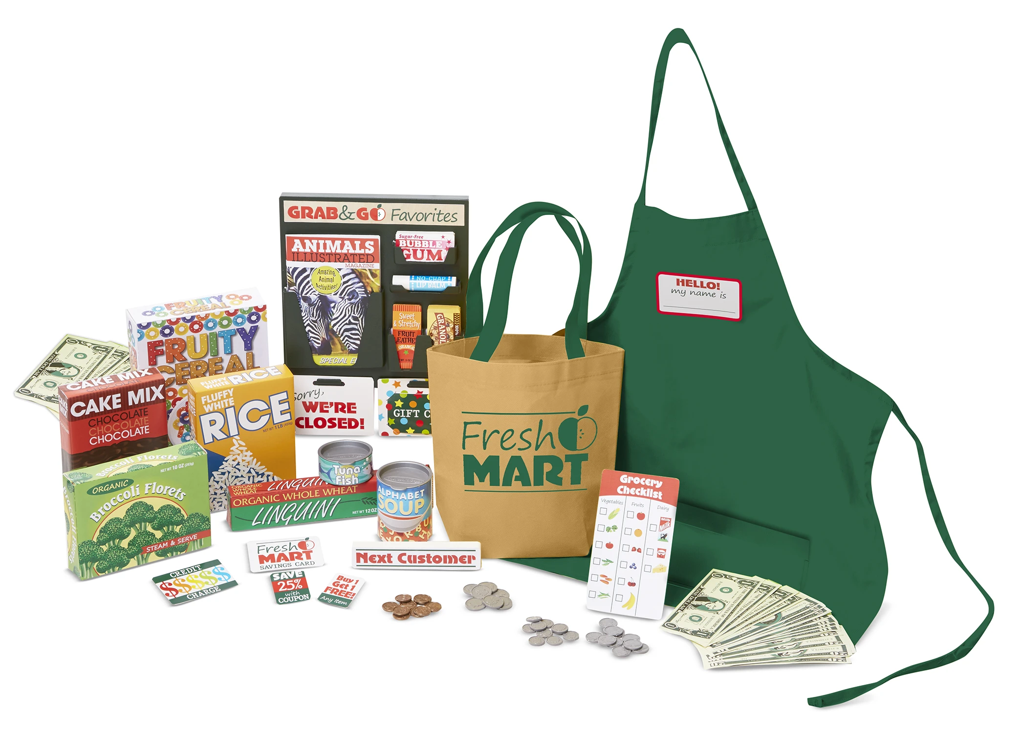 Melissa & Doug Grocery Companion Set, Multicolor
