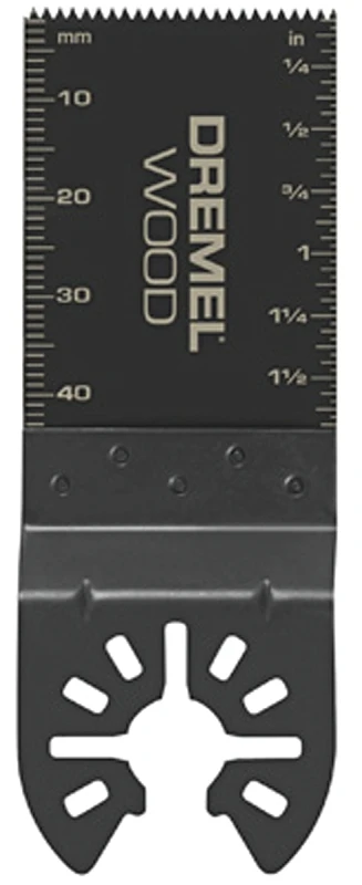 Dremel Mm480b 3-pk High Carbon Steel Wood Flush Cut Blades, 1.7 In X 1.25 In