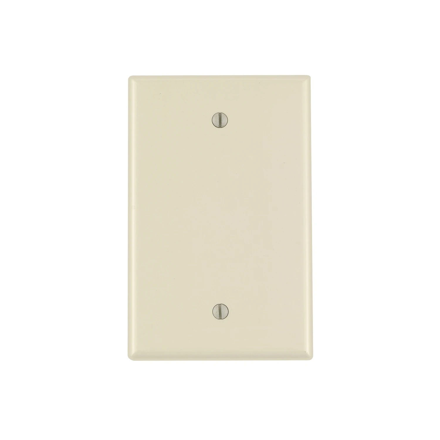 Leviton Ivory 1 gang Nylon Blank Wall Plate 1 pk