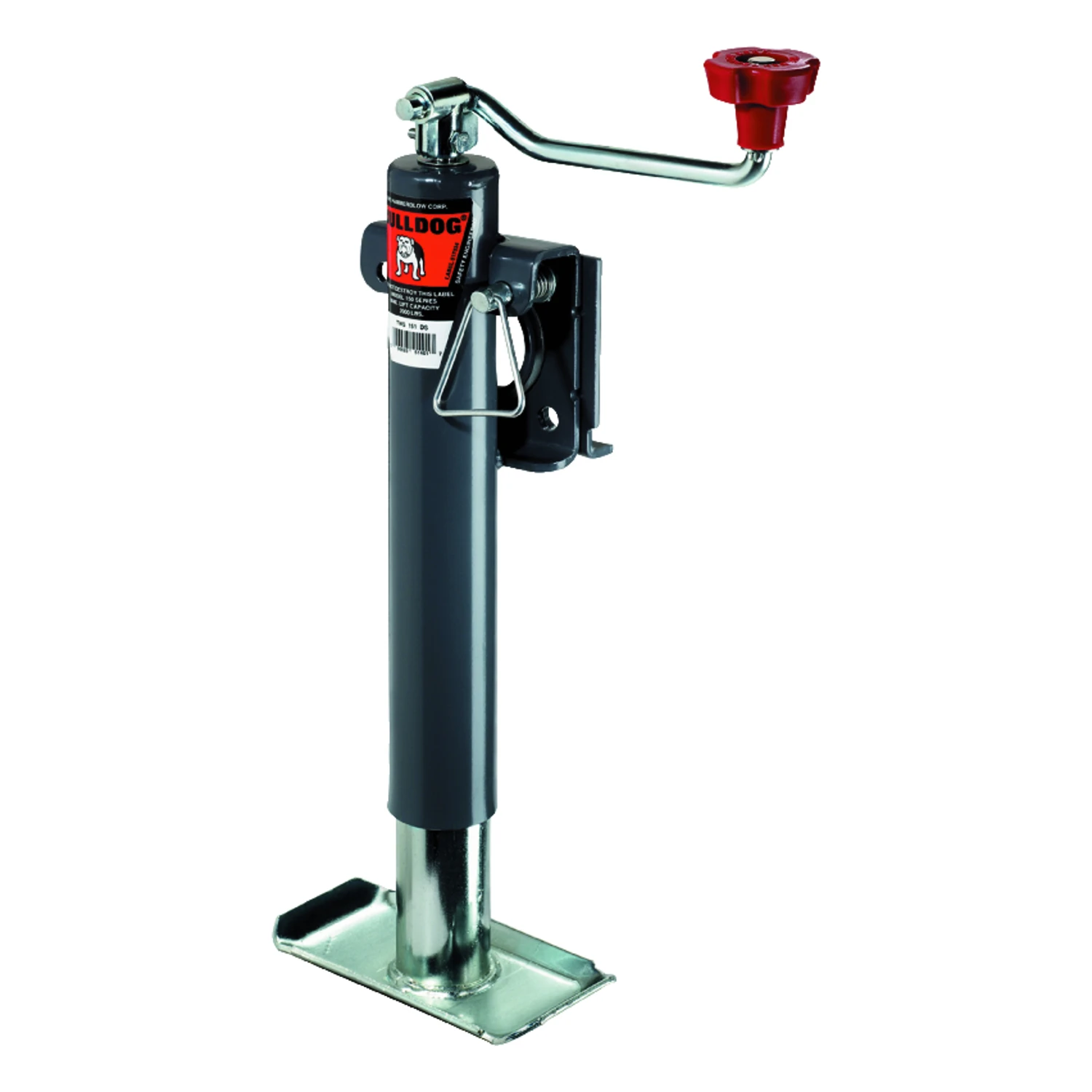 2000 Lb. Topwind Weld-on Swivel Trailer Jack With 10 In. Travel