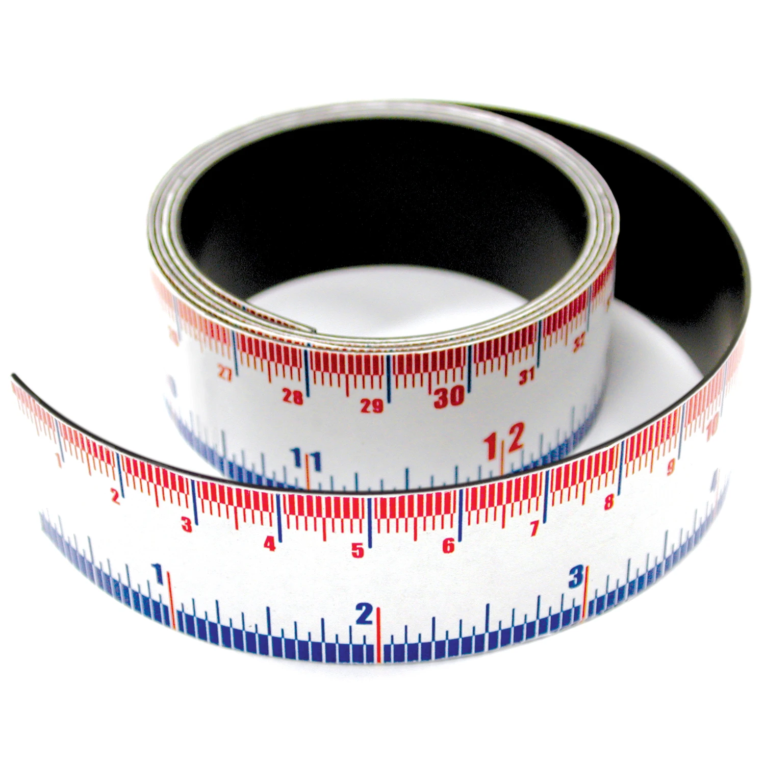 3 Ft. Flexible Magnetic Measuring Tape - Metric & Sae