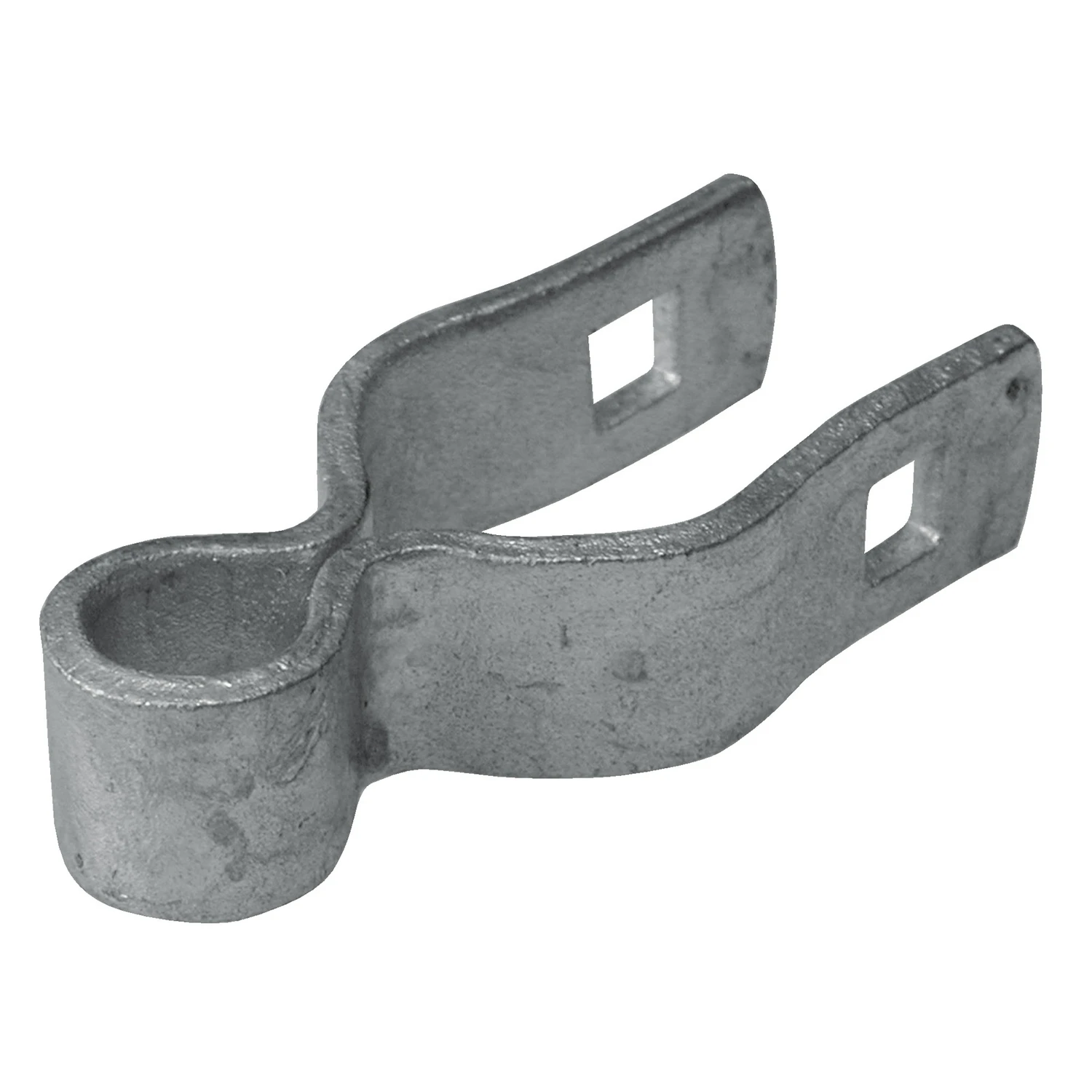 Galvanized Chain Link Gate Frame Hinge, 1-3/8 x 5/8 In.