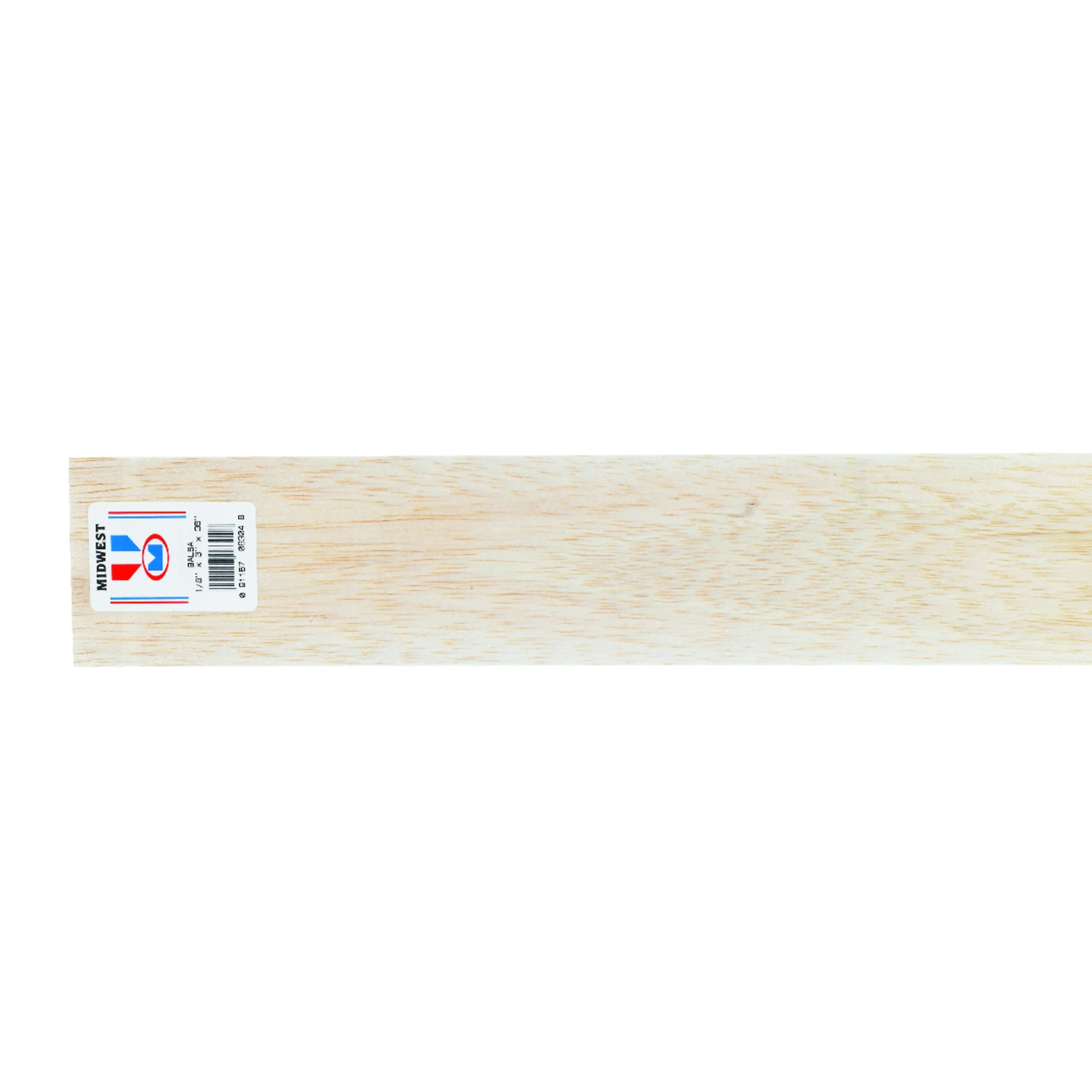 Balsawood, 1/8 x 3 x 36 In.