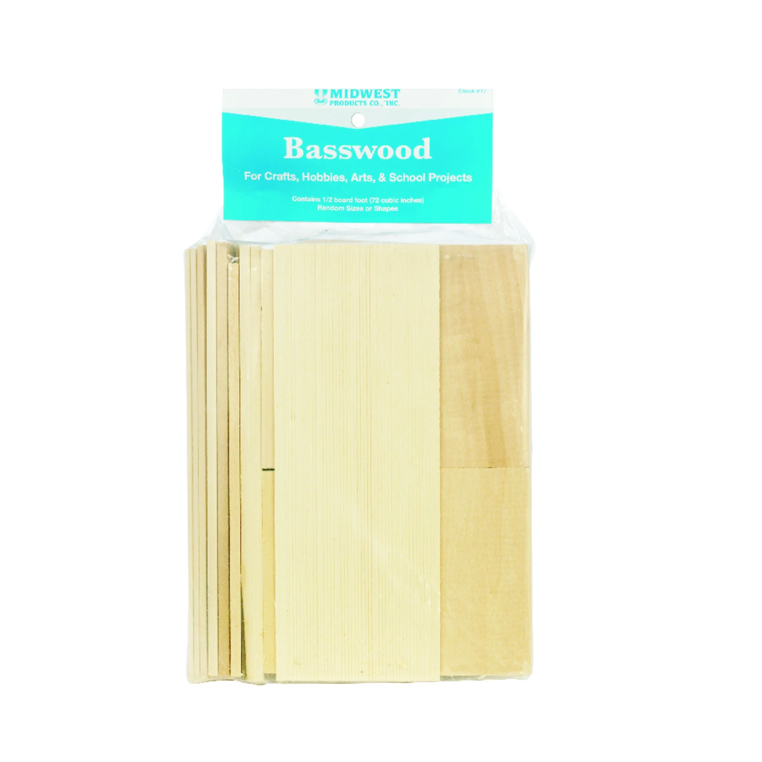 Economy Basswood Bag with 72 Cubic Inch Capacity