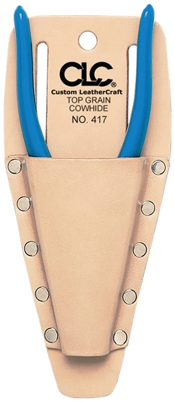 Custom Leathercraft 1-pocket Plier And Tool Holder, Top Grain Leather, Model 417