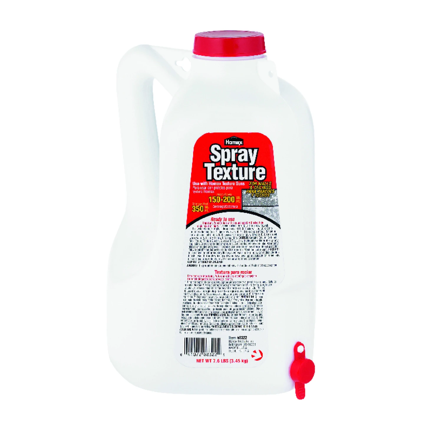 74 Oz. White Spray Texture Material For Walls And Ceilings - Model 8322