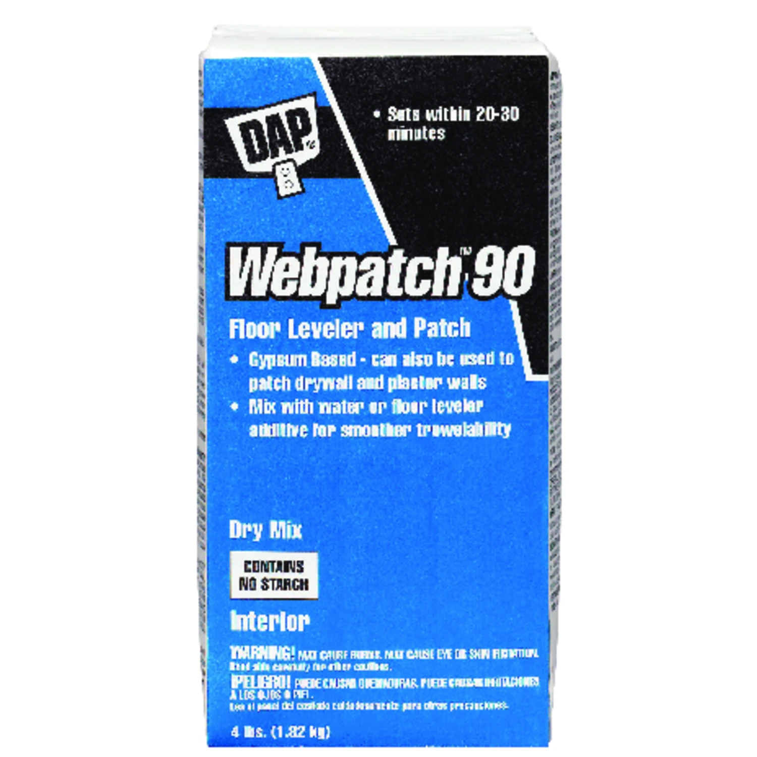Webpatch 90 Floor Leveler And Patch, Off White, 4 Lbs.