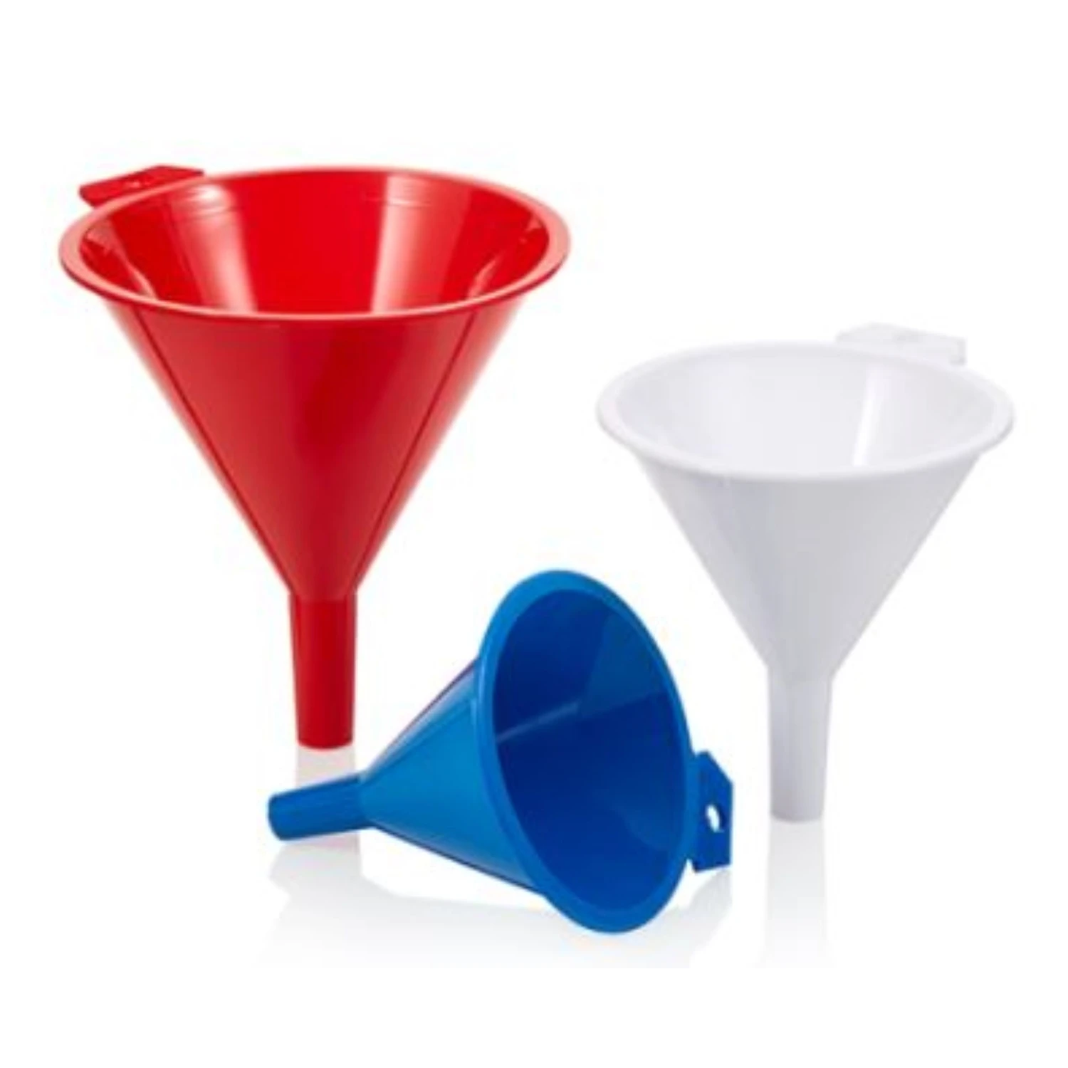 Arrow 16 Oz. Plastic Funnel With Large Spout And Nonslip Gripper Tabs
