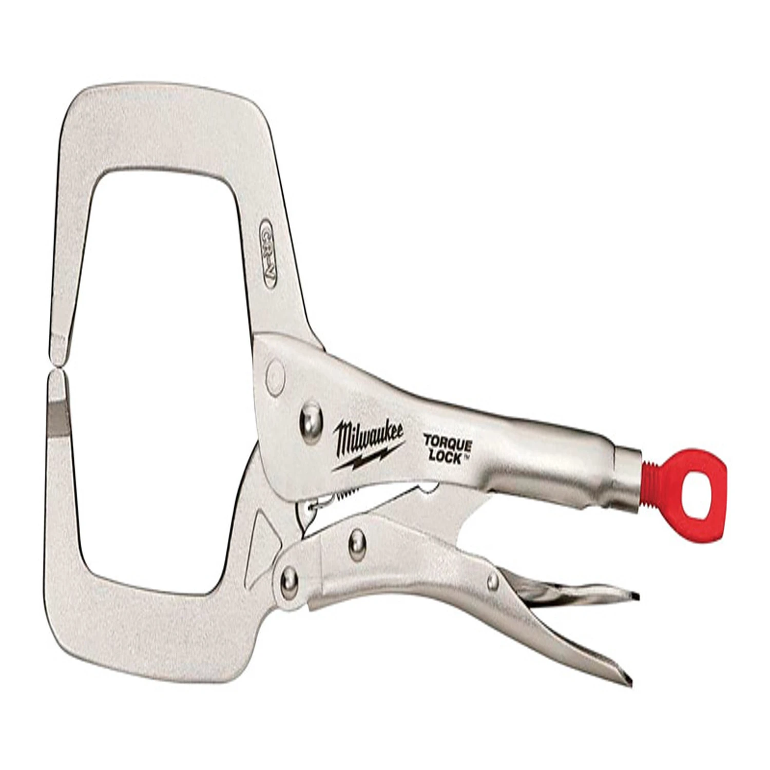 Torque Lock 11 In. Locking C-clamp With 4 In. Jaw Capacity