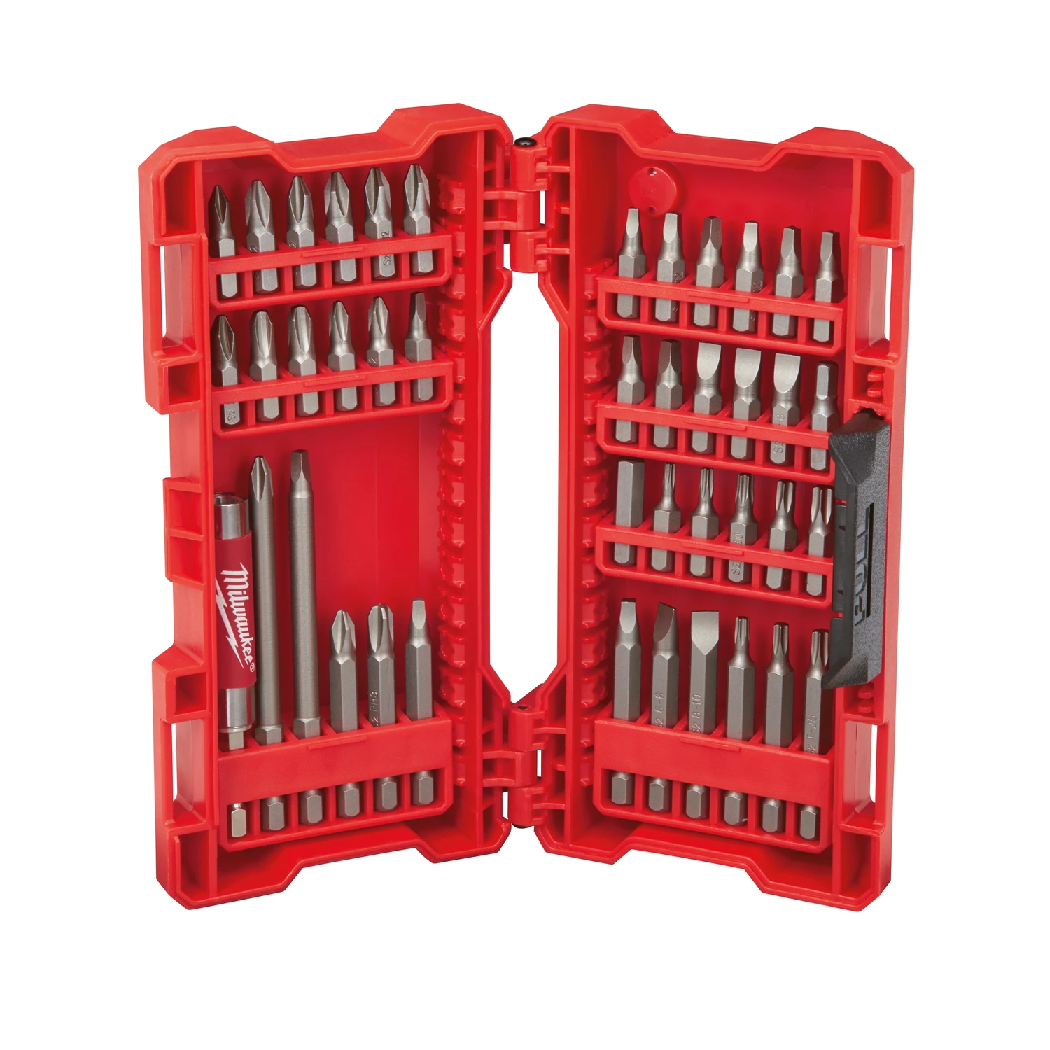 Shockwave 42-piece Heavy-duty Impact Driver Bit Set, S2 Tool Steel