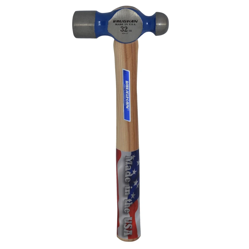 32 Oz. Steel Ball Peen Hammer With Hickory Handle - Model Tc432