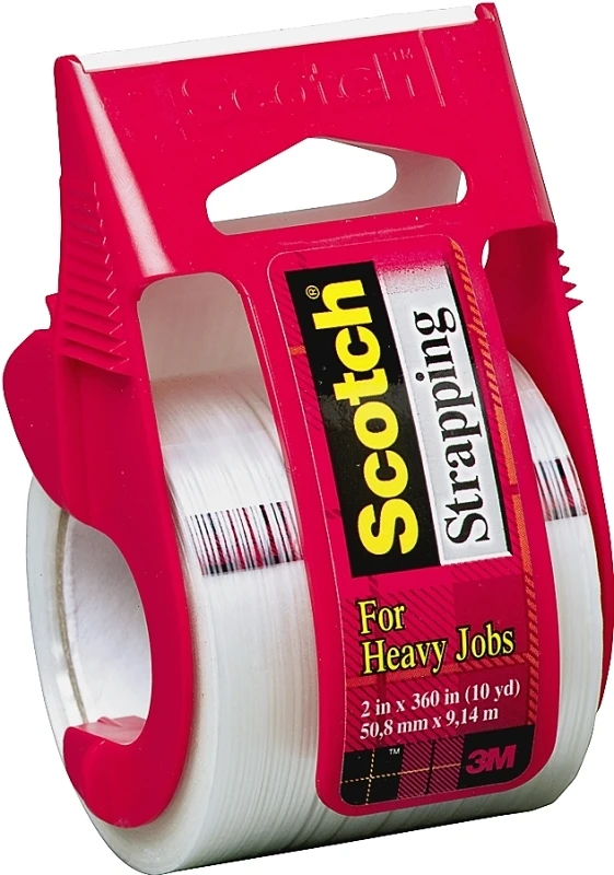 Heavy-duty Strapping Tape 2 In. W X 360 In. L With Dispenser