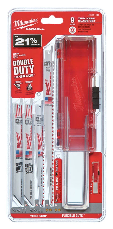 Sawzall Reciprocating Saw Blade Set (9-Piece)