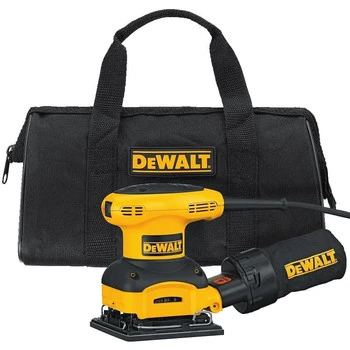 D26441k 2.4-amp Heavy-duty 1/4 Sheet Palm Grip Sander Kit
