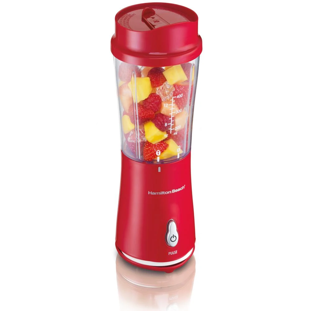 51101r 14 Oz Single Serve Blender With Travel Lid - Red