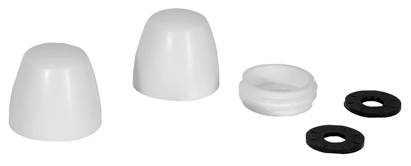 Secure Cap Toilet Bolt Caps, 2-Pk.