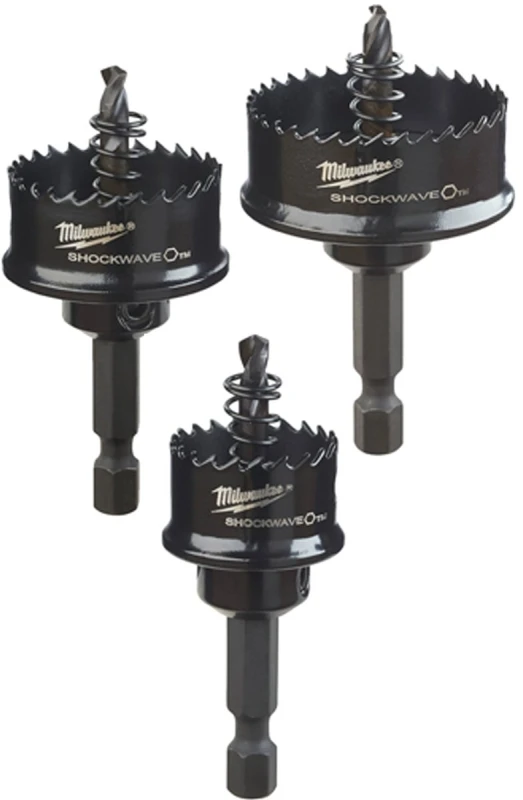 Shockwave 3-piece Thin Wall Hole Saw Set - Model 49-22-4800