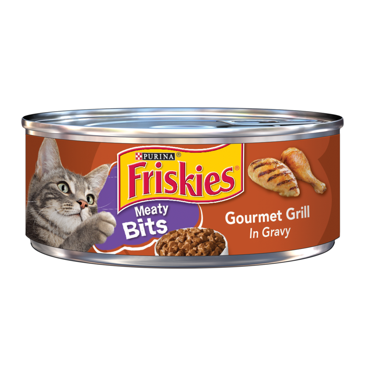 Meaty Bits Gourmet Cat Food, 5.5 Ounce Canned Wet Food