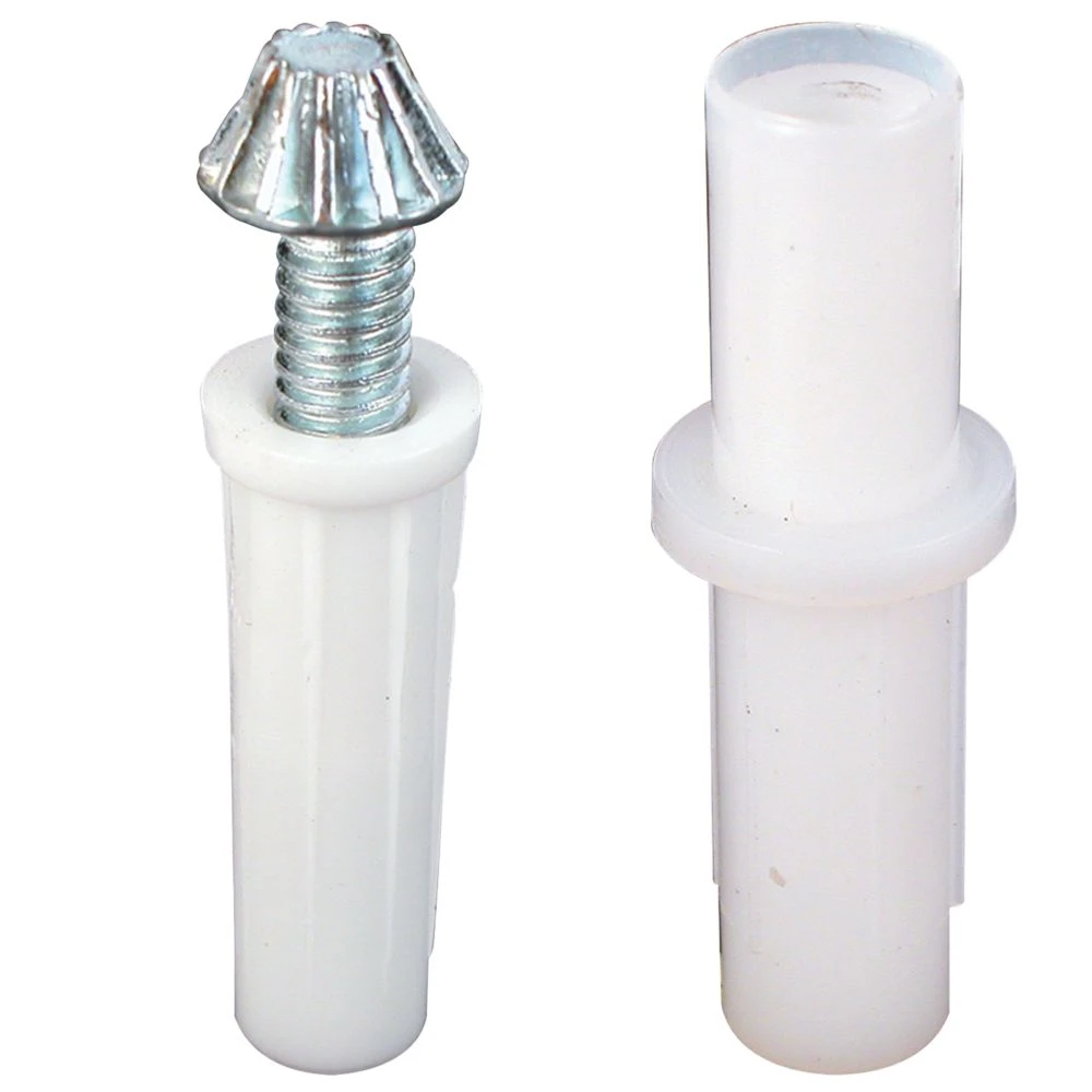 Bi-fold Door 3/8 Inch Nylon Bottom Pivot & Guide Set N 7269