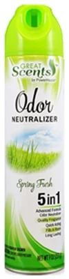 Odor Neutralizer, Spring Fresh, 9-oz. Aerosol