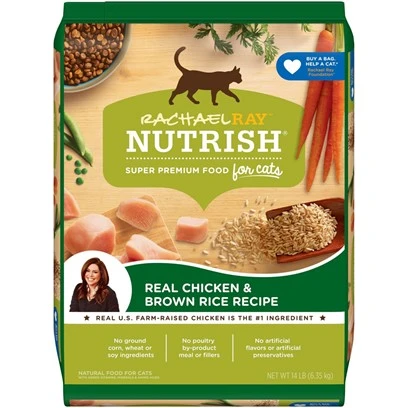 Natural Premium Dry Cat Food, Chicken & Brown Rice Recipe, 6 Lbs