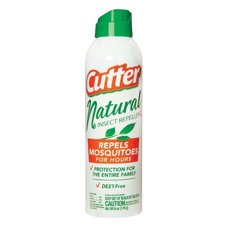Natural Insect Repellent Aerosol, 6-ounce - Deet-free Mosquito Protection