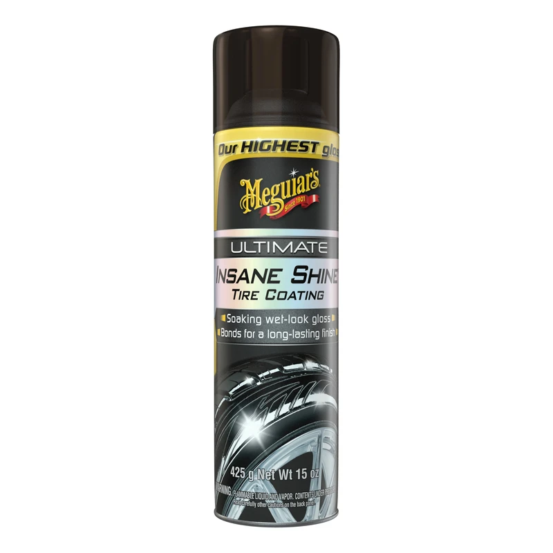 Ultimate Insane Shine Gloss Tire Coating 15 Oz - High Gloss Finish
