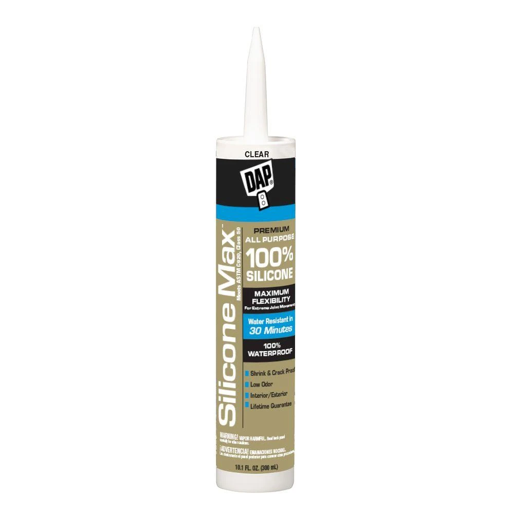 10.1 Oz. Clear Premium All Purpose 100% Silicone Sealant
