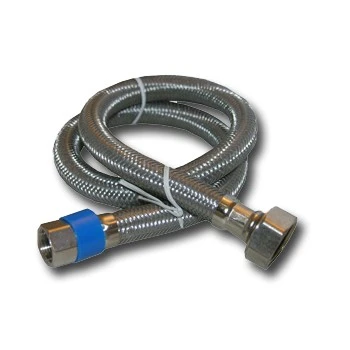 Stainless Steel Faucet Connector 3/8 Inch Compression to 1/2 Inch Female Iron Pipe 36 Inch Length